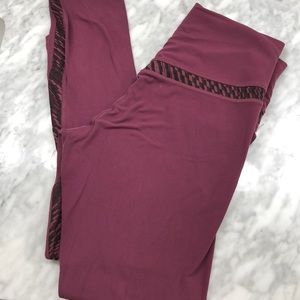 Original lululemon align pant red grape